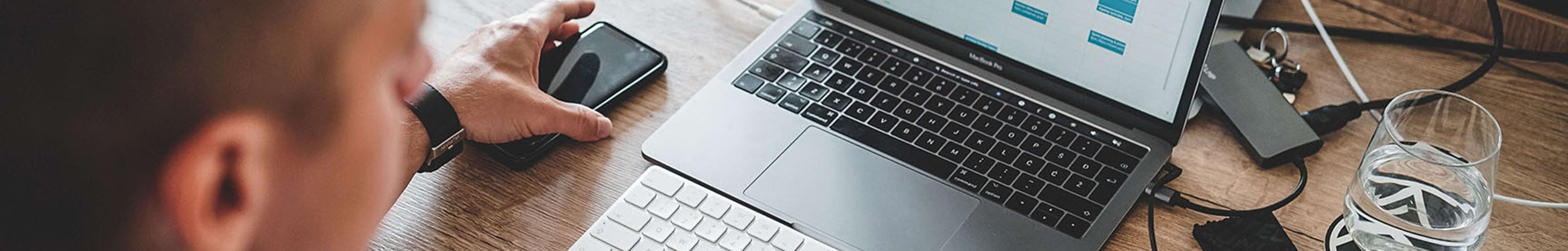 man on laptop